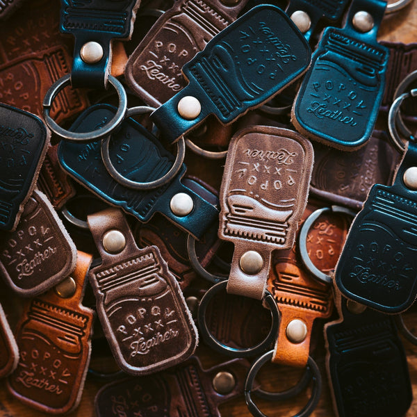 Mystery Keychain: A Unique Full Grain Addition to Your Pocket