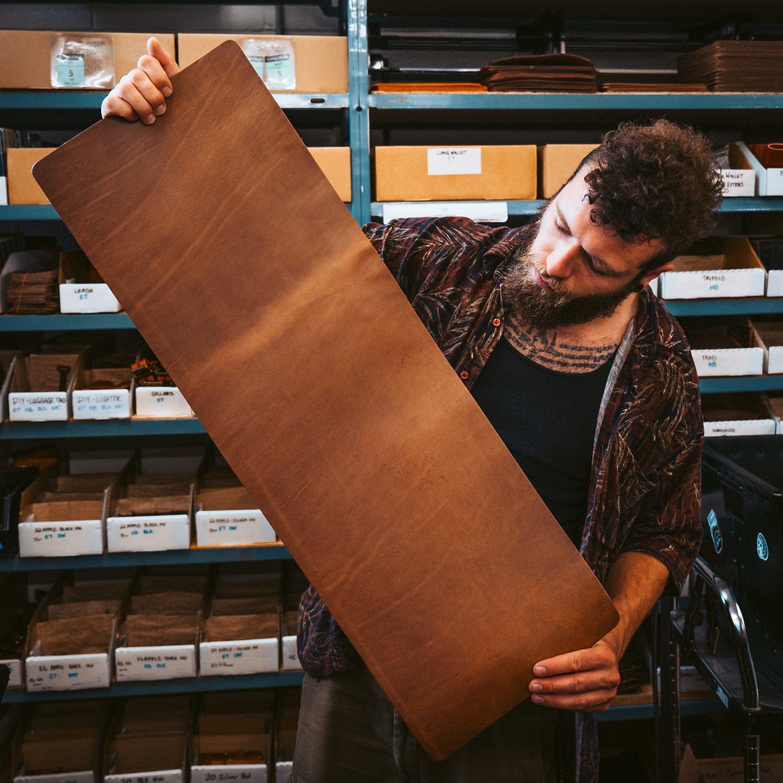 Mystery Leather Desk Pad Popov Leather®