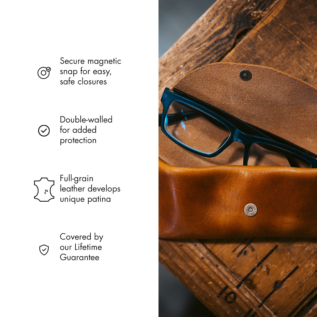 Leather Sunglasses Case