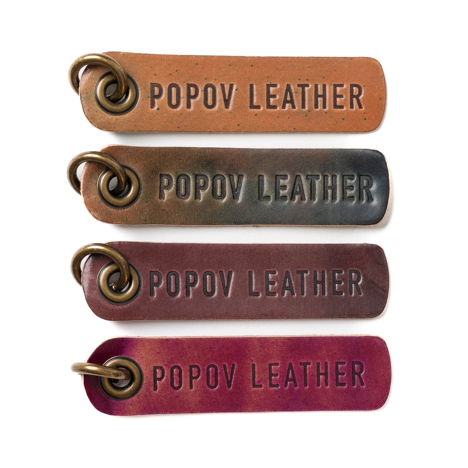 Shell Cordovan Keychain - Popov Leather Popov Leather