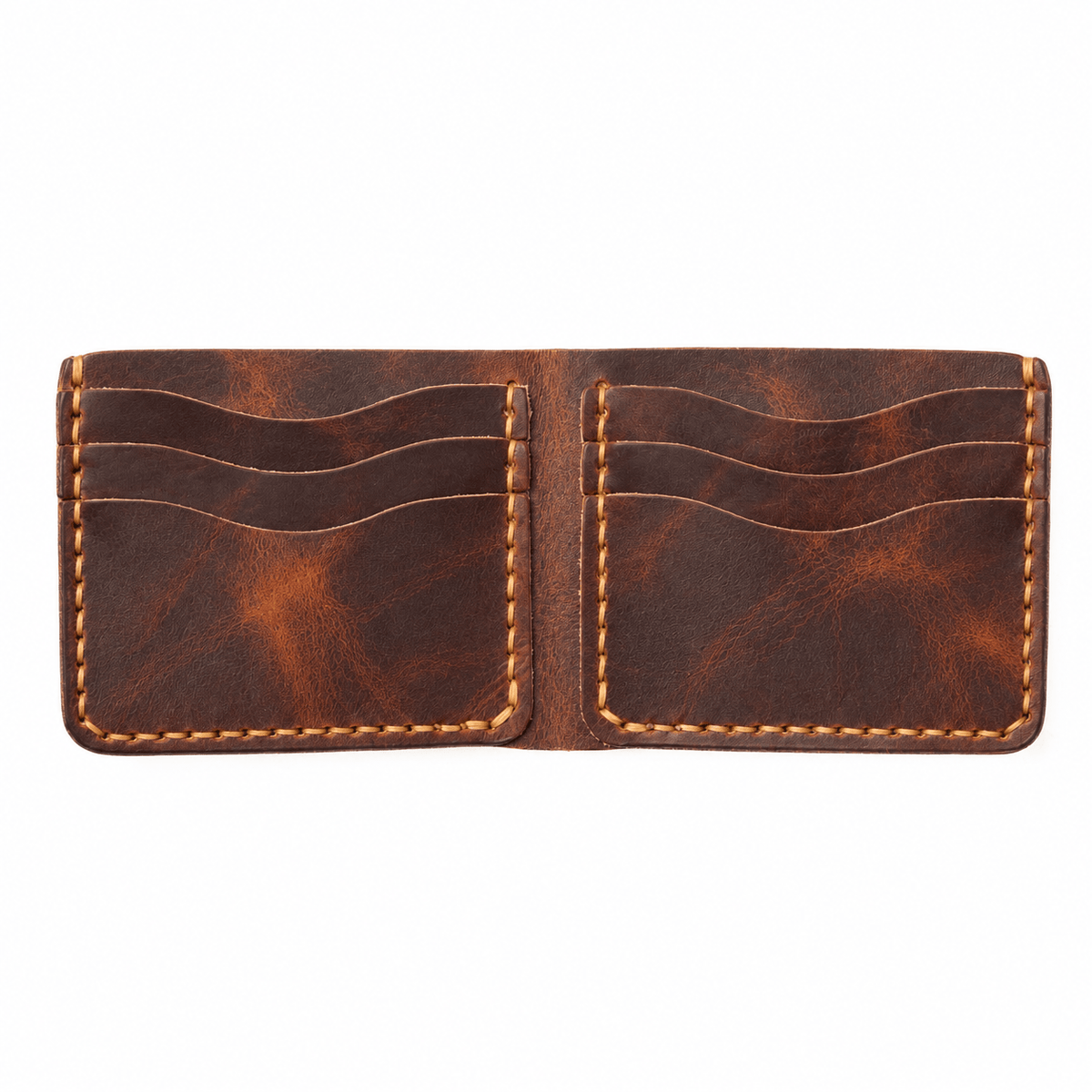 Traditional Bifold Leather Wallet Popov Leather®
