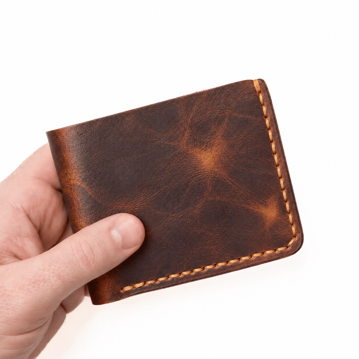 Traditional Bifold Leather Wallet Popov Leather®