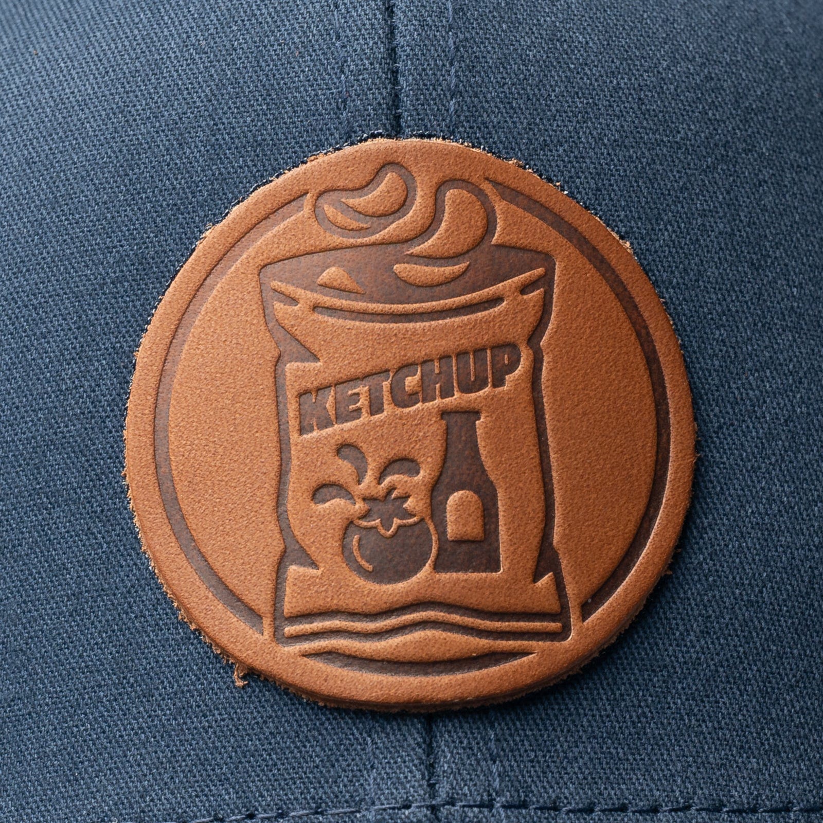 Trucker Hat - Ketchup Chips Popov Leather®