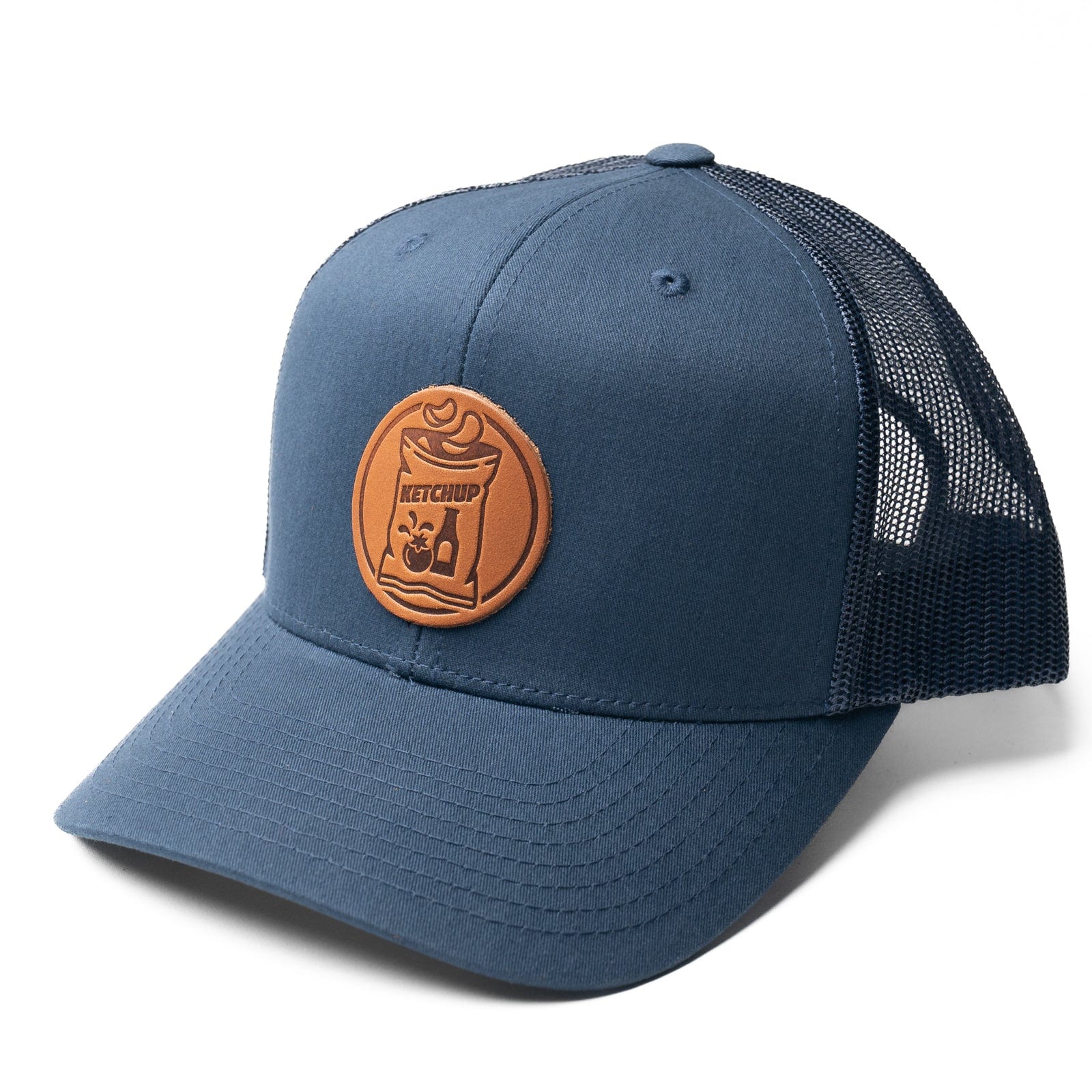 Trucker Hat - Ketchup Chips Popov Leather®