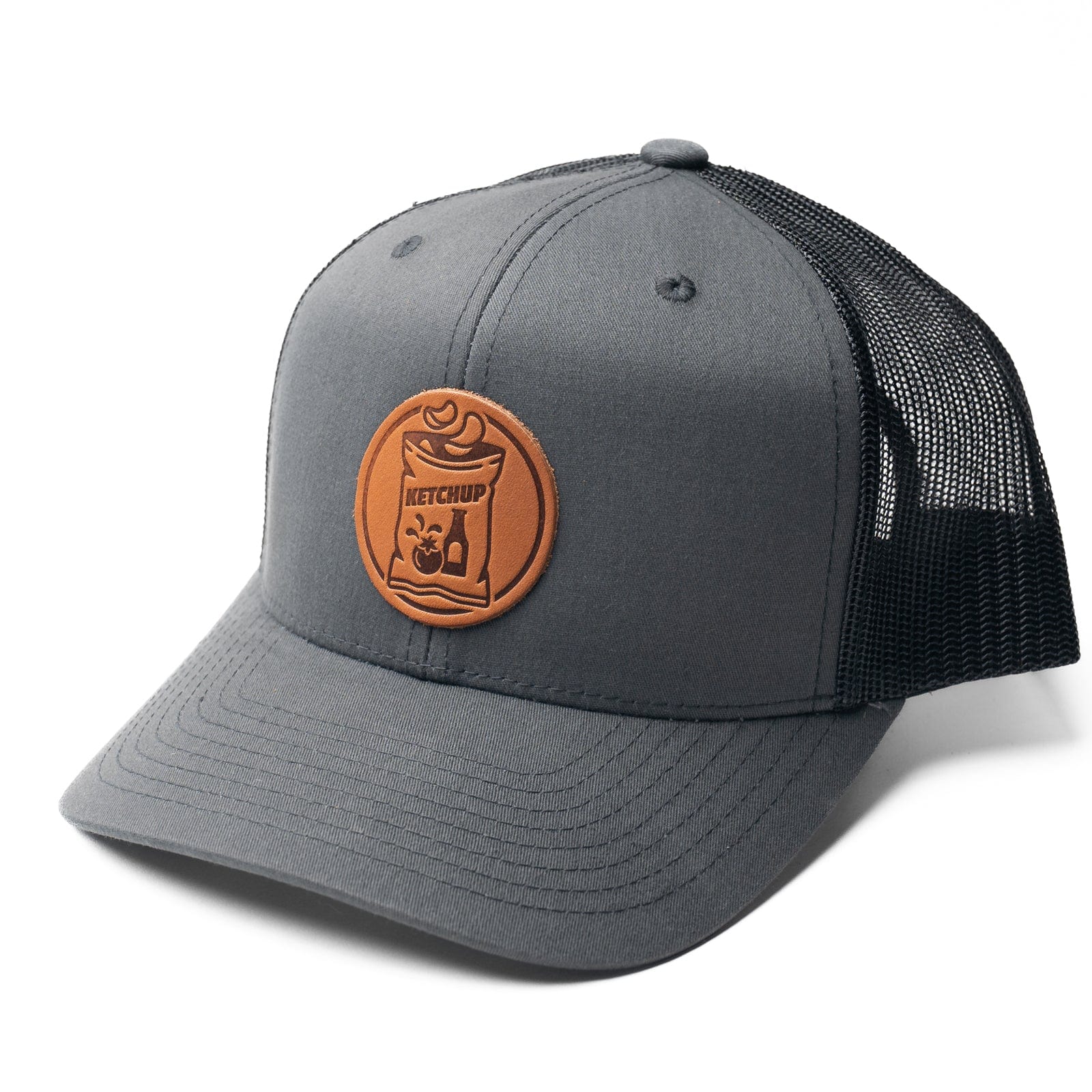 Trucker Hat - Ketchup Chips Popov Leather®