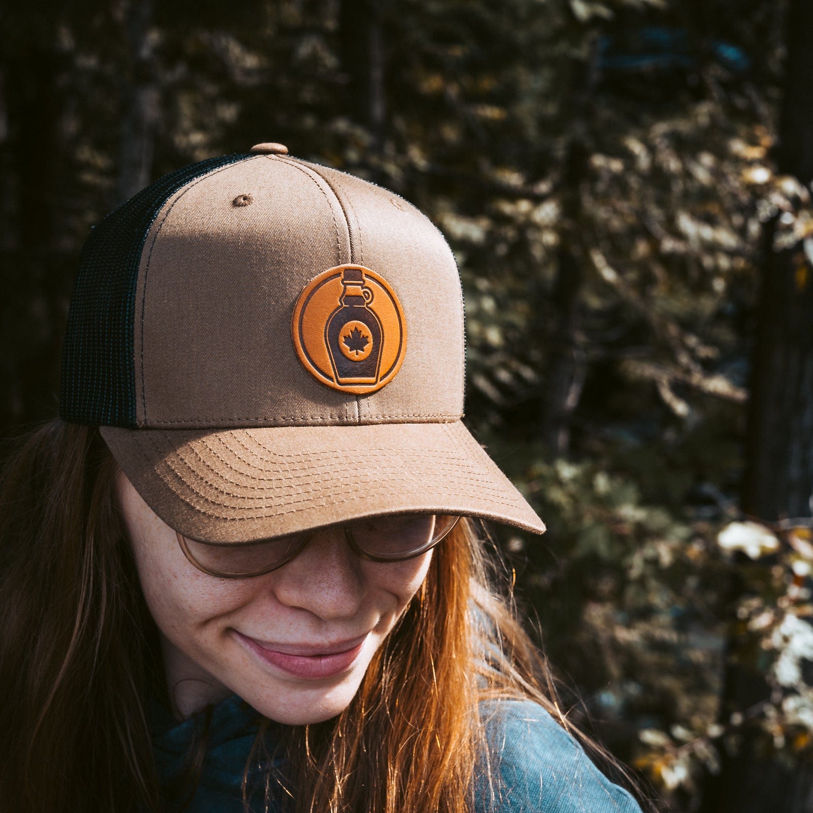 Trucker Hat - Maple Syrup Popov Leather®