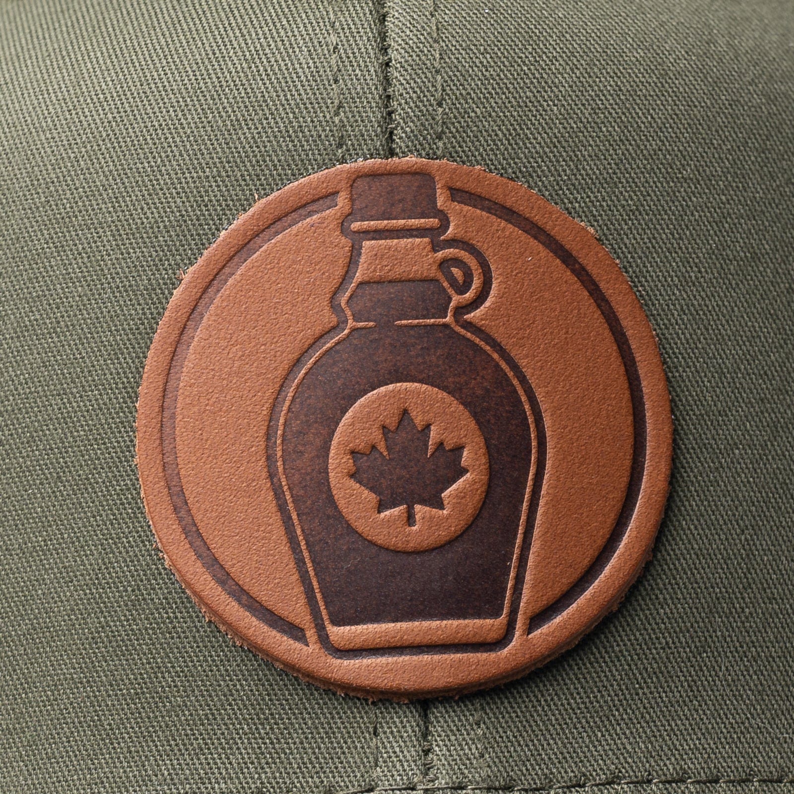 Trucker Hat - Maple Syrup Popov Leather®