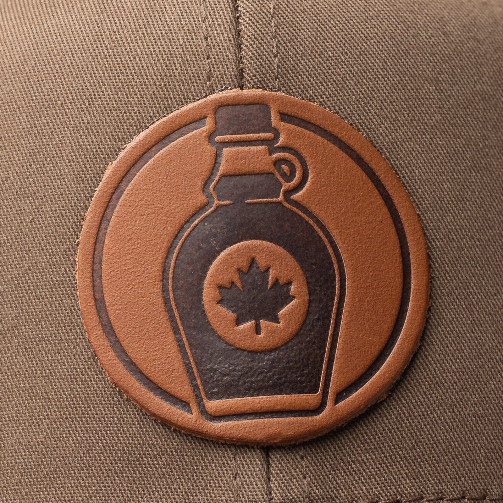 Trucker Hat - Maple Syrup Popov Leather®
