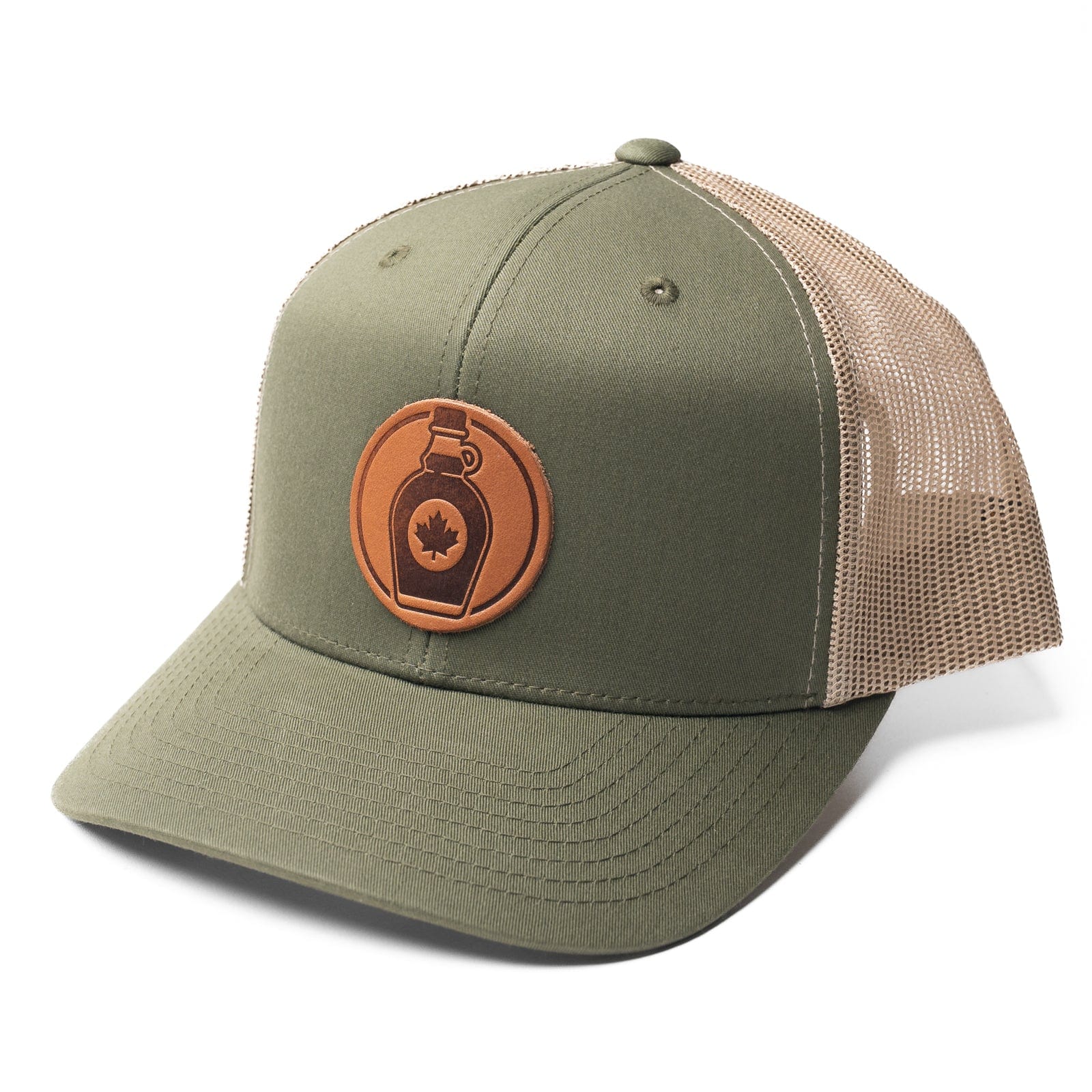 Trucker Hat - Maple Syrup Popov Leather®