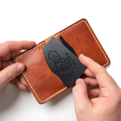 Wallet Gauntlet - RFID Blocking Card Popov Leather