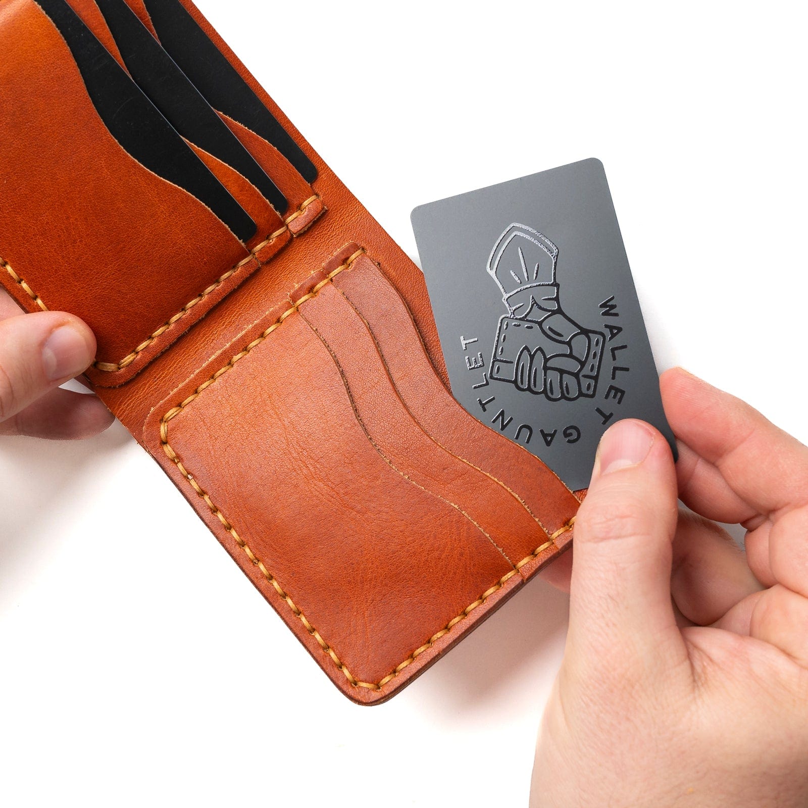 Wallet Gauntlet - RFID Blocking Card Popov Leather