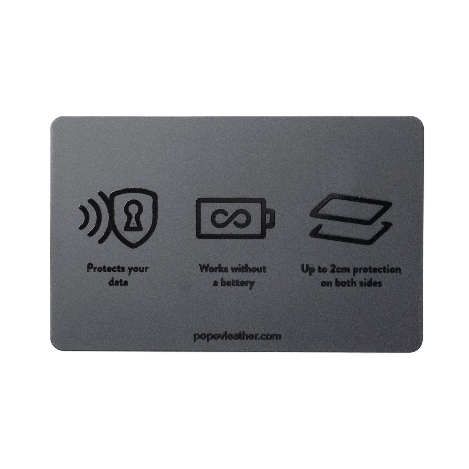 Wallet Gauntlet - RFID Blocking Card Popov Leather