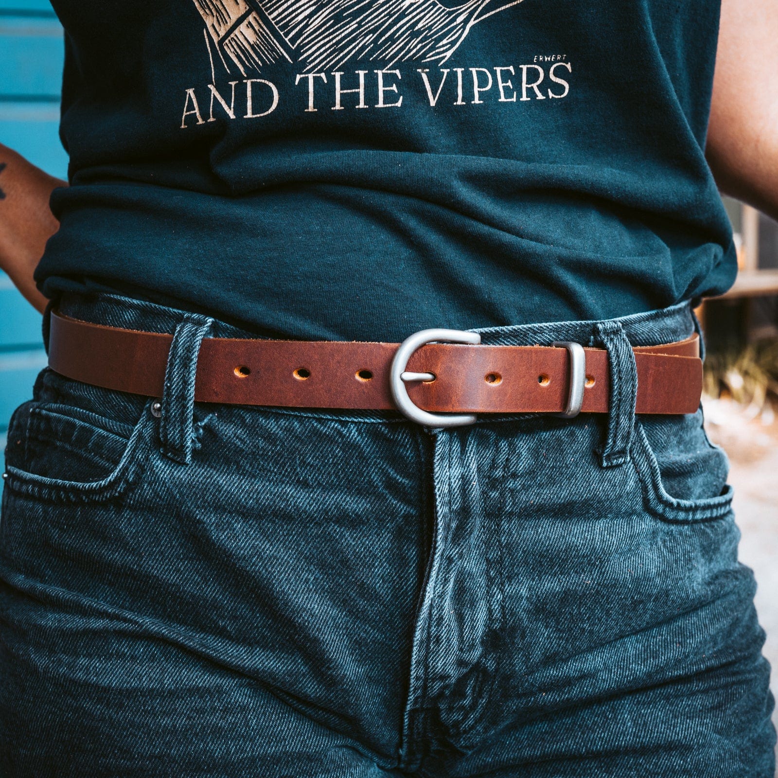 Women's Leather Belt - 1" Popov Leather®